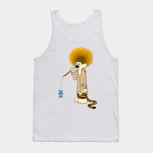 Calvin and Hobbes Doll Fishing Tank Top